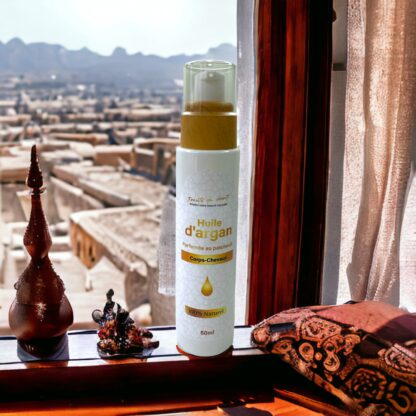 huile d'argan patchouli - beauté du désert