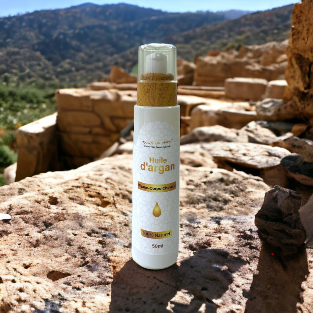 Huile d'Argan pure 50ml - Beauté du désert - ou trouver de l'huile d'argan pure