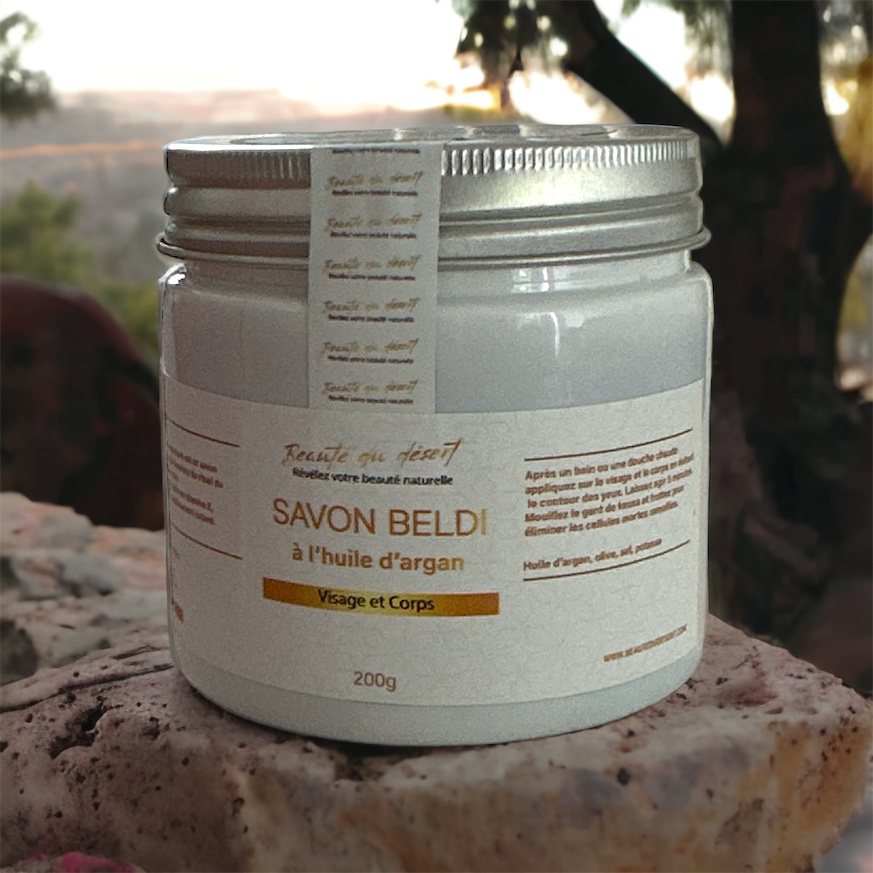 savon noir à l'huile d'Argan - savon beldi - Beauté du désert