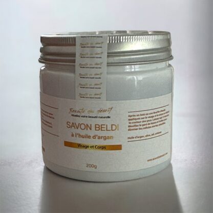 savon noir à l'huile d'Argan - savon beldi - Beauté du désert